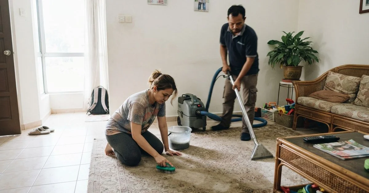 DIY vs professional carpet and upholstery cleaning: when hiring pays off