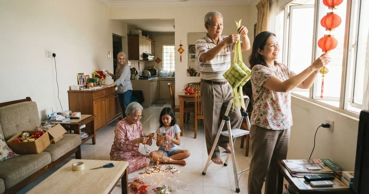 Spring cleaning before Chinese New Year and Hari Raya: a room-by-room plan