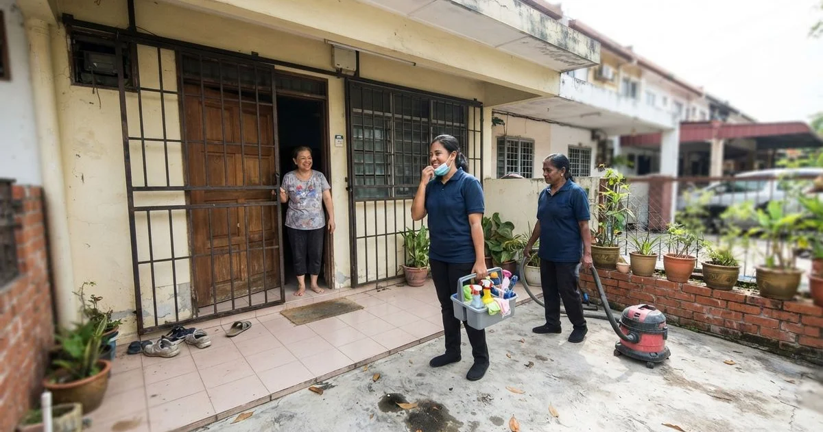 What to expect during a home cleaning visit in Petaling Jaya