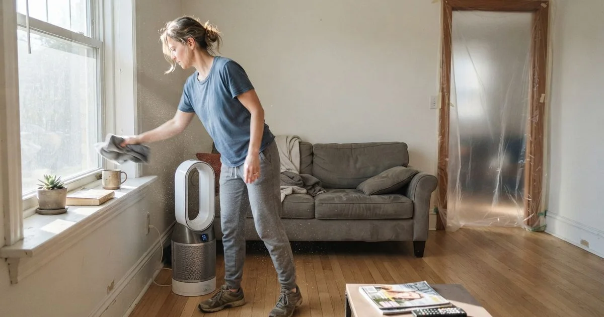 Dust and air quality after renovation: what to check before moving back in