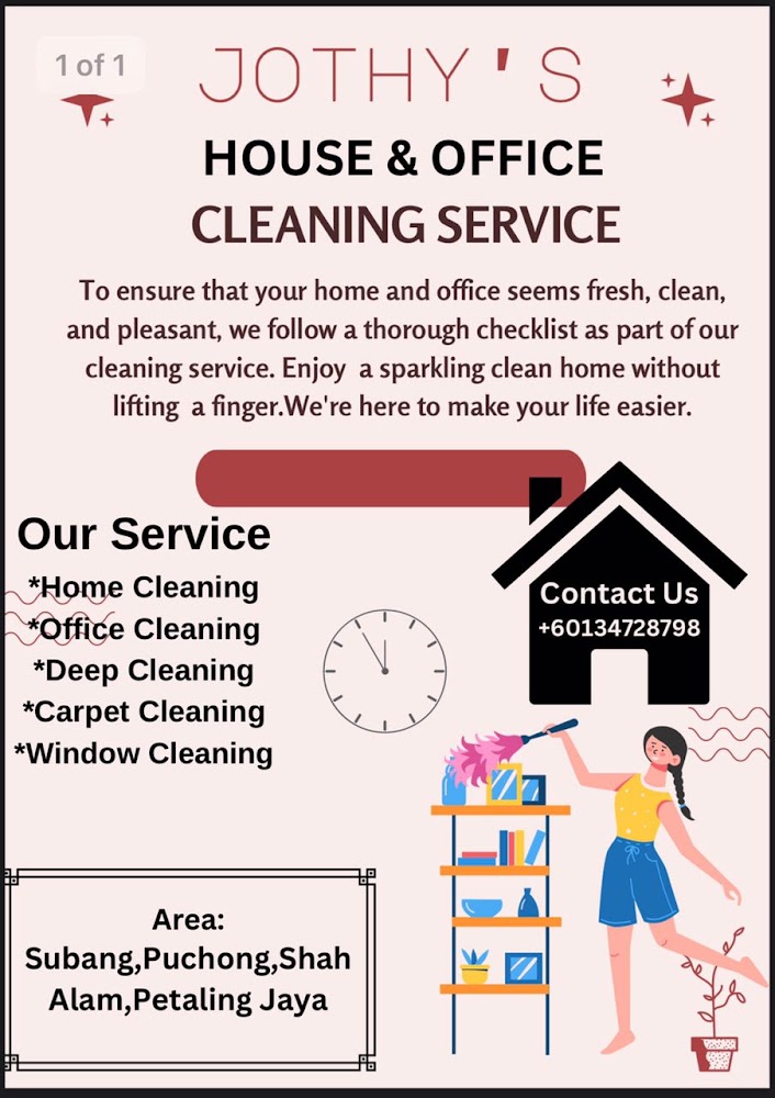 Cleaning service professional