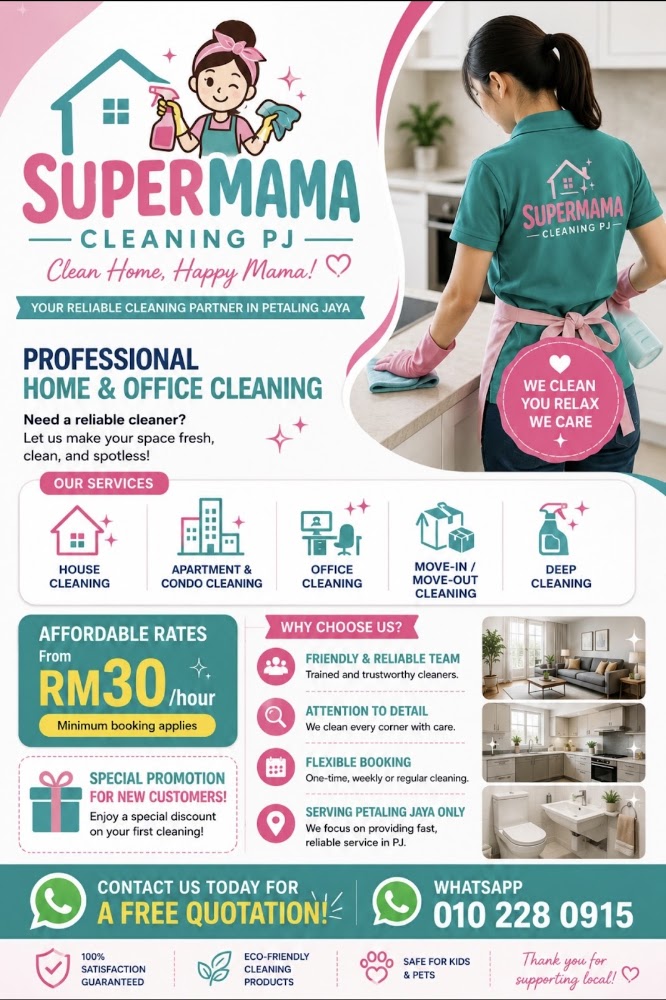 SUPERMAMA CLEANING PJ