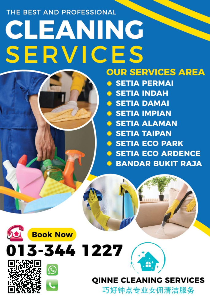 Qinne Cleaning Services Klang & Shah Alam